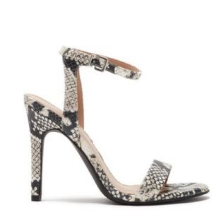 Snake Skin Heels